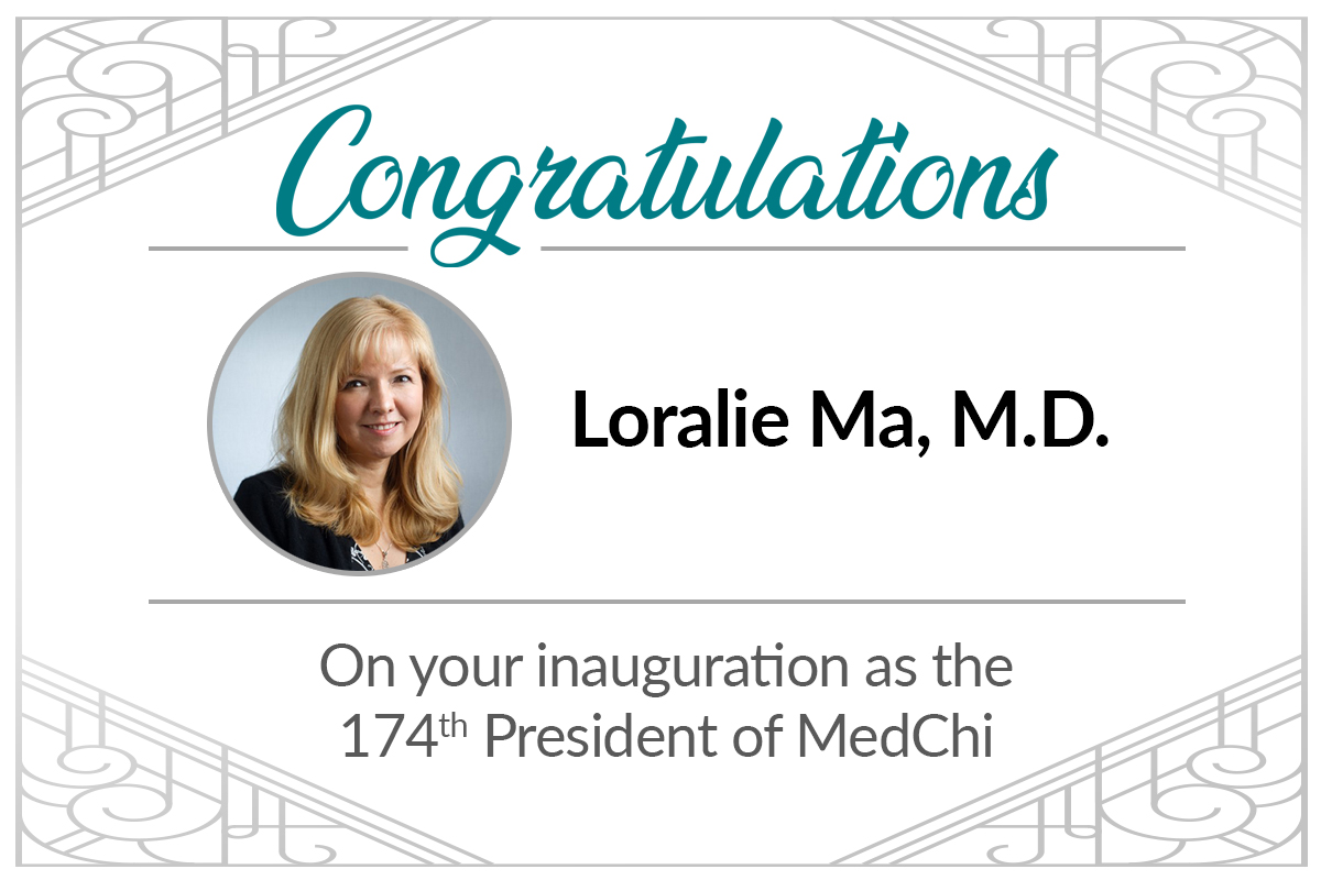 Congratulations Dr Ma